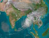 Tropical Cyclone Mala in the Visible Channel, from FY-2